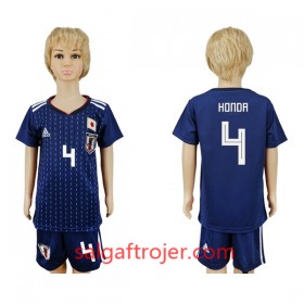 Japan Fodboldtrøjer Honda 4 Børn Hjemmebanesæt VM 2018